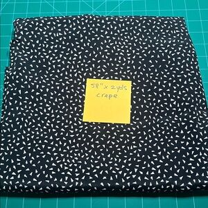 Black and White Patterned Fabric